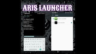 Aris - Terminal & Futuristic Launcher screenshot 4