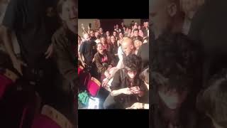 LP Pergolizzi goes into the crowd at a concert in Spain, October 2022