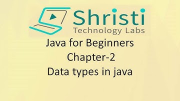 Java for Beginners Chapter-2 Datatypes in java
