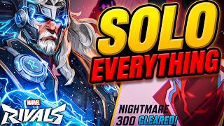 The Most BROKEN Build For Blood Hunt PVE Nightmare 300 | Marvel Rivals