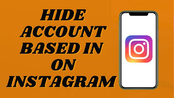 How To Hide Account Based In On Instagram | Easy Tutorial