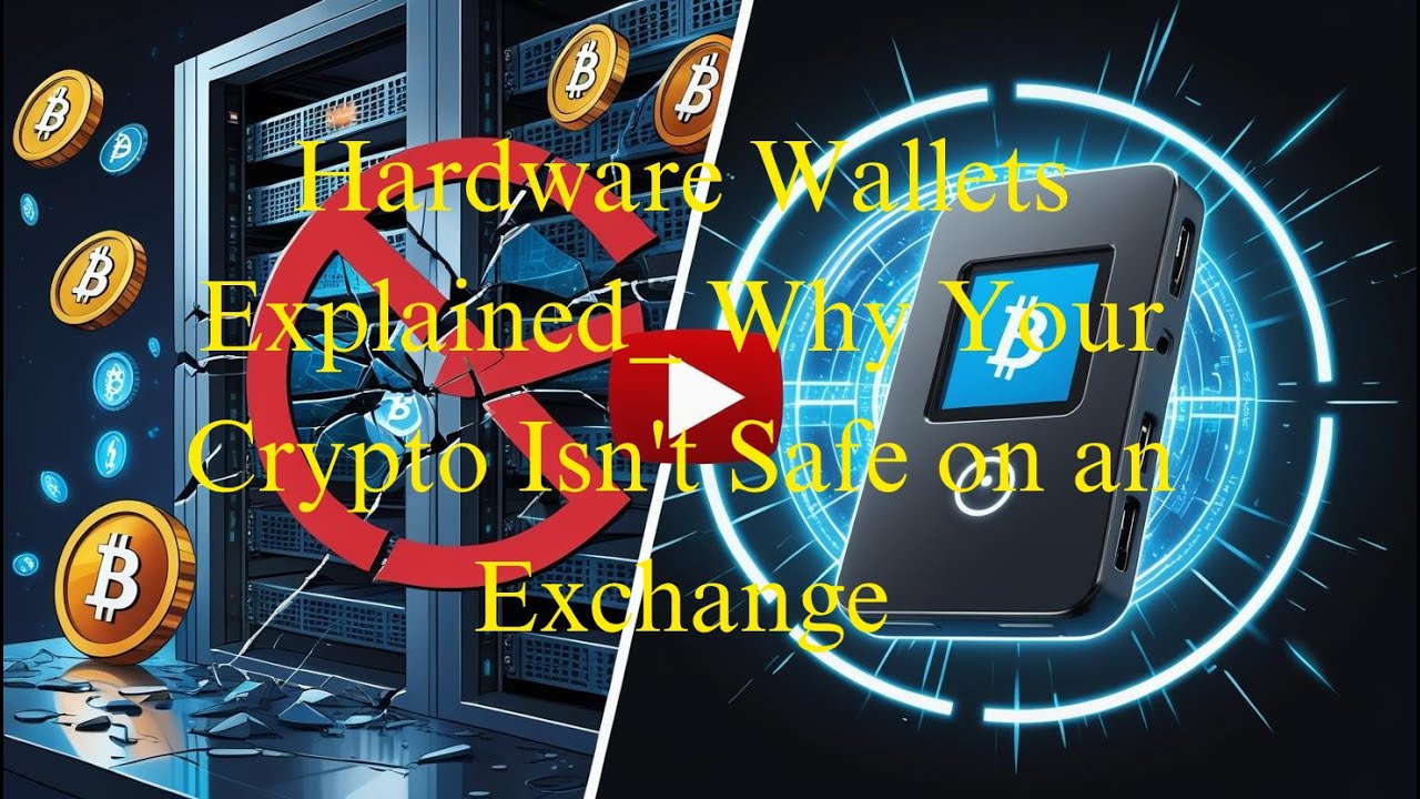Hardware Wallets Explained  Why Your Crypto Isn't Safe on an Exchange