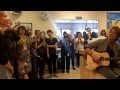 Nicole Kidman & Keith Urban visit Monash Children's Hospital and perform Amazing Grace with staff.