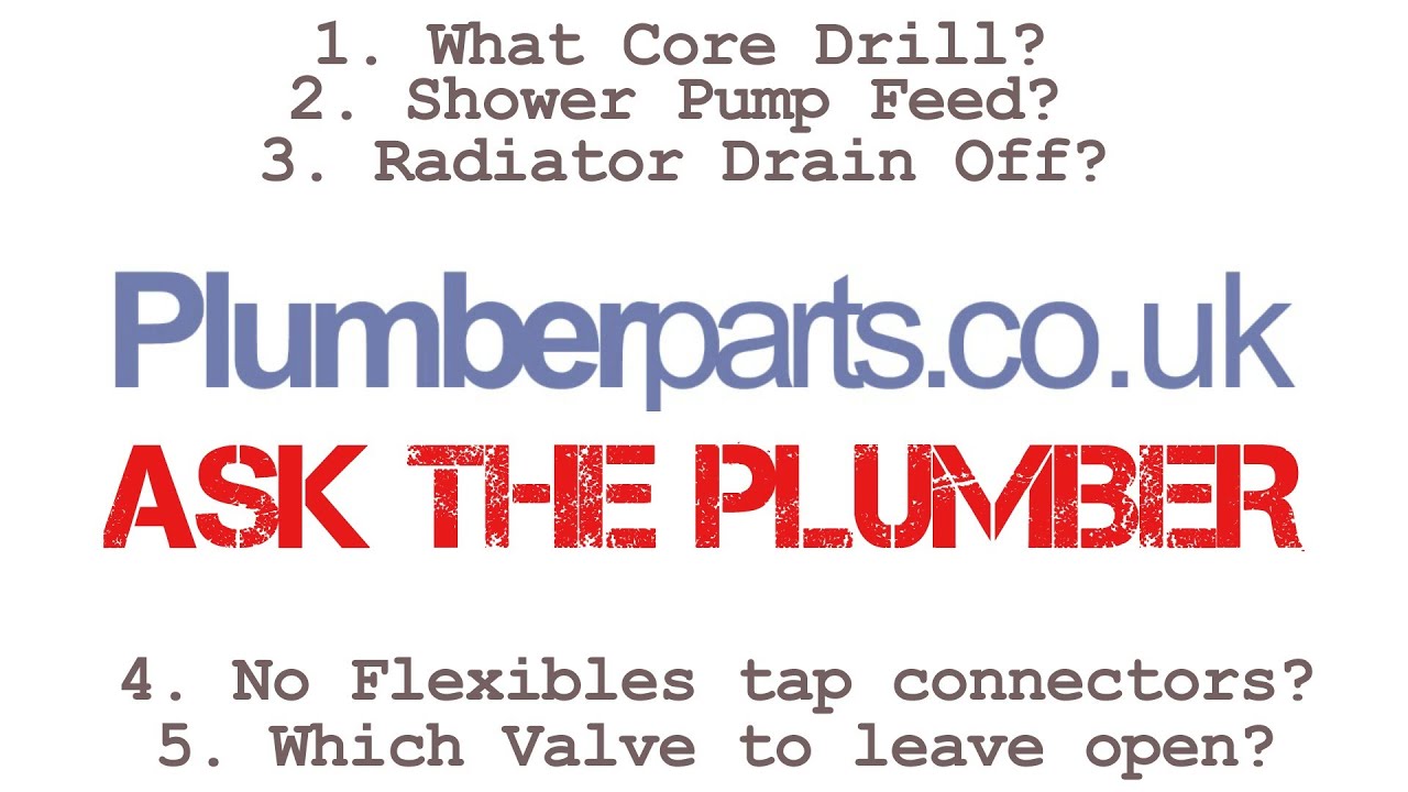 ASK THE PLUMBER 02 Plumbing Tips YouTube