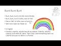 Grün Grün Grün A German Kindergarten Song For Kids With English Translation 