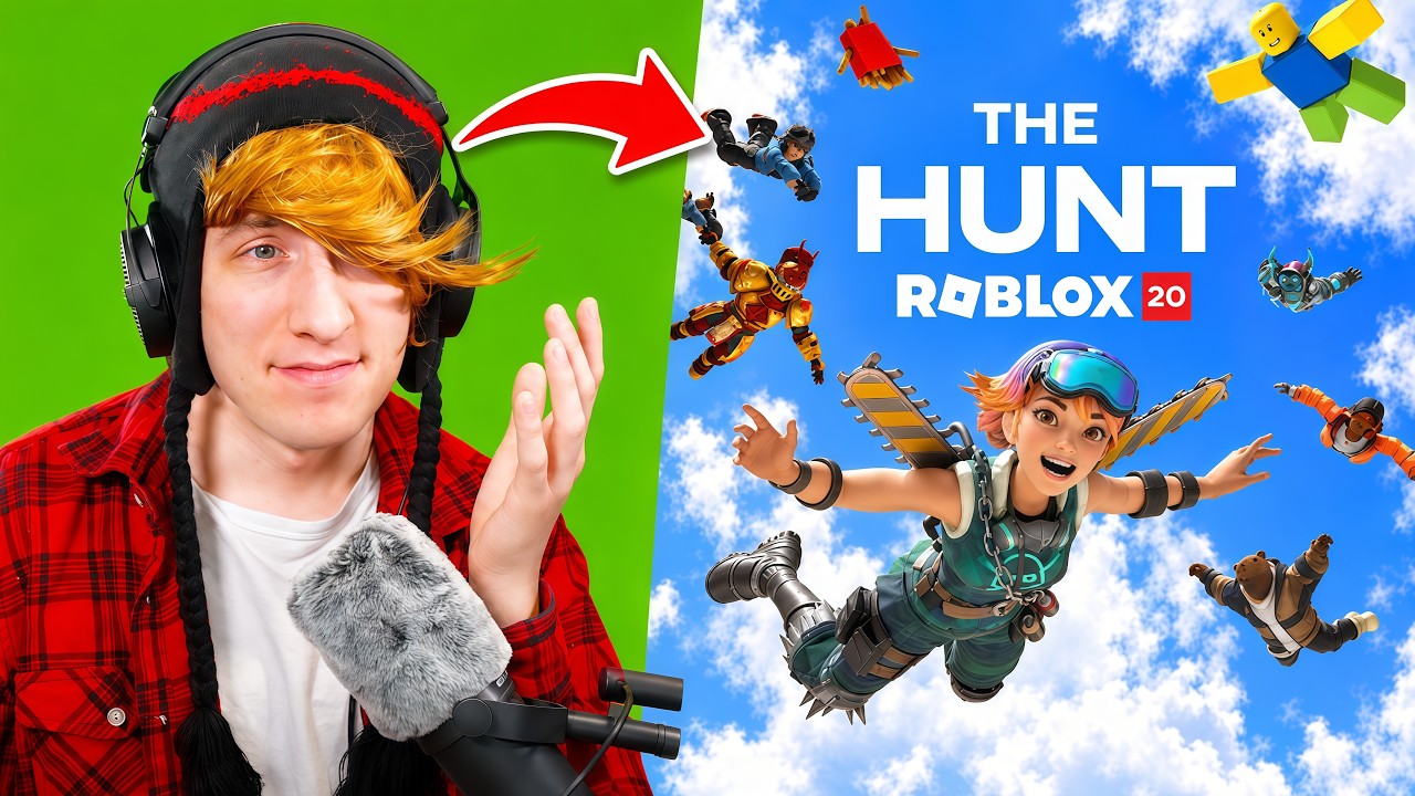 KreekCraft Completes ALL of Roblox THE HUNT (20)