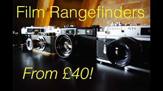 Some CHEAP 35mm Rangefinders  With STUNNING Lenses!