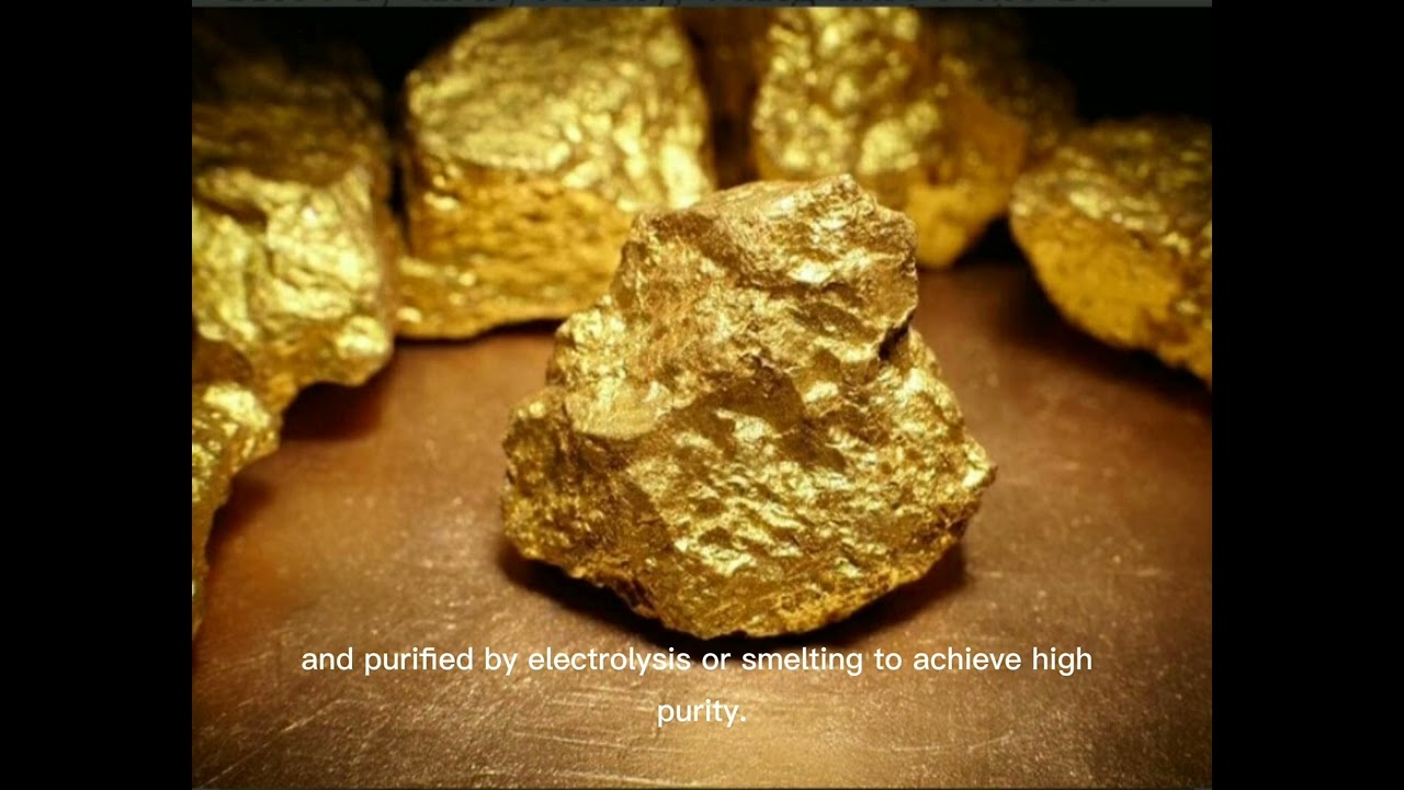 The truth about the elements gold and gold production technology