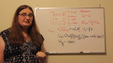 Work Done During Adiabatic Expansion