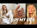 WEEK IN MY LIFE: healthy grocery haul, home gym reveal and MAJOR closet clean out