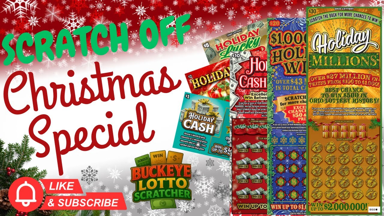 SCRATCH OFF CHRISTMAS SPECIAL!! Ohio Lottery Tickets!!🍀🍀🍀#win #scratch #lottery #ohio 