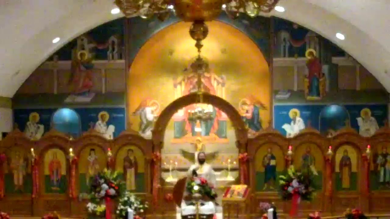 Funeral for Peter Dardanes St. Nectarios Greek Orthodox Church Palatine