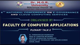 PLENARY TALK 2-DIGITAL TRANSFORMATION IN POST PANDEMIC-6th National Conference