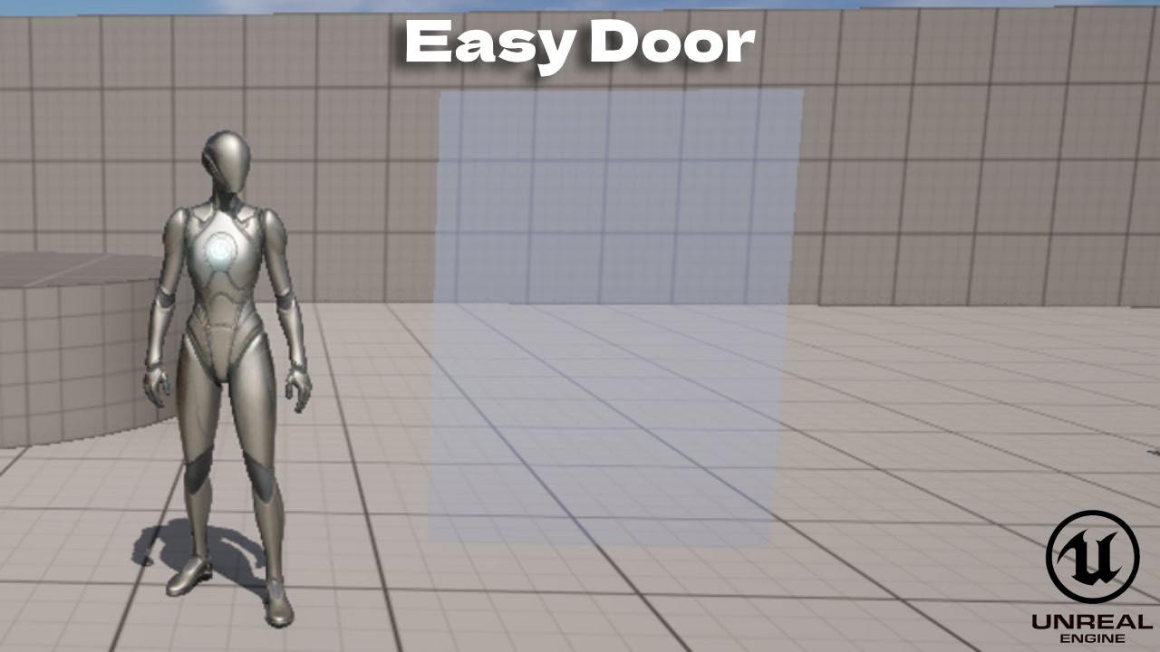 How to Make A Easy Working Door In Unreal Engine 5 ( NO CODING) ! - YouTube