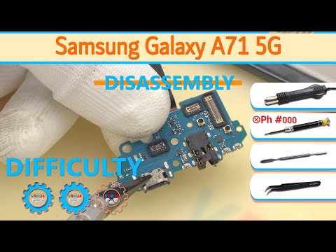 Видео: Samsung Galaxy A71 5G SM-A7160 Take apart Disassembly in detail