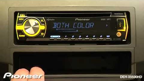 How To   DEH X3500UI   Audio Settings