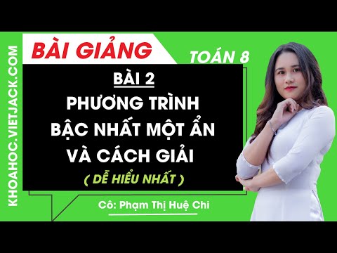 Video: Bậc của phương trình là gì?