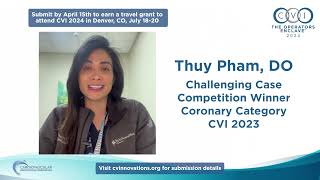 Submit to and attend CVI 2024 with Thuy Pham (Deadline 4/15)