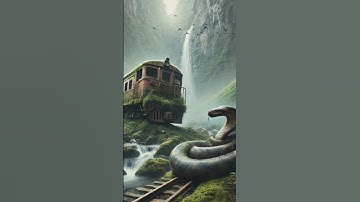 python | train and python | wild jungle #snake #shorts