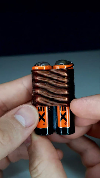 Metal Detector from Batteries
