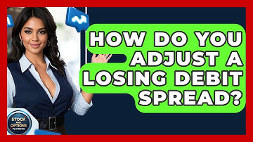 How Do You Adjust A Losing Debit Spread? - Stock and Options Playbook