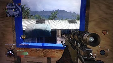 Call of Duty Black Ops cross map no scope hit marker