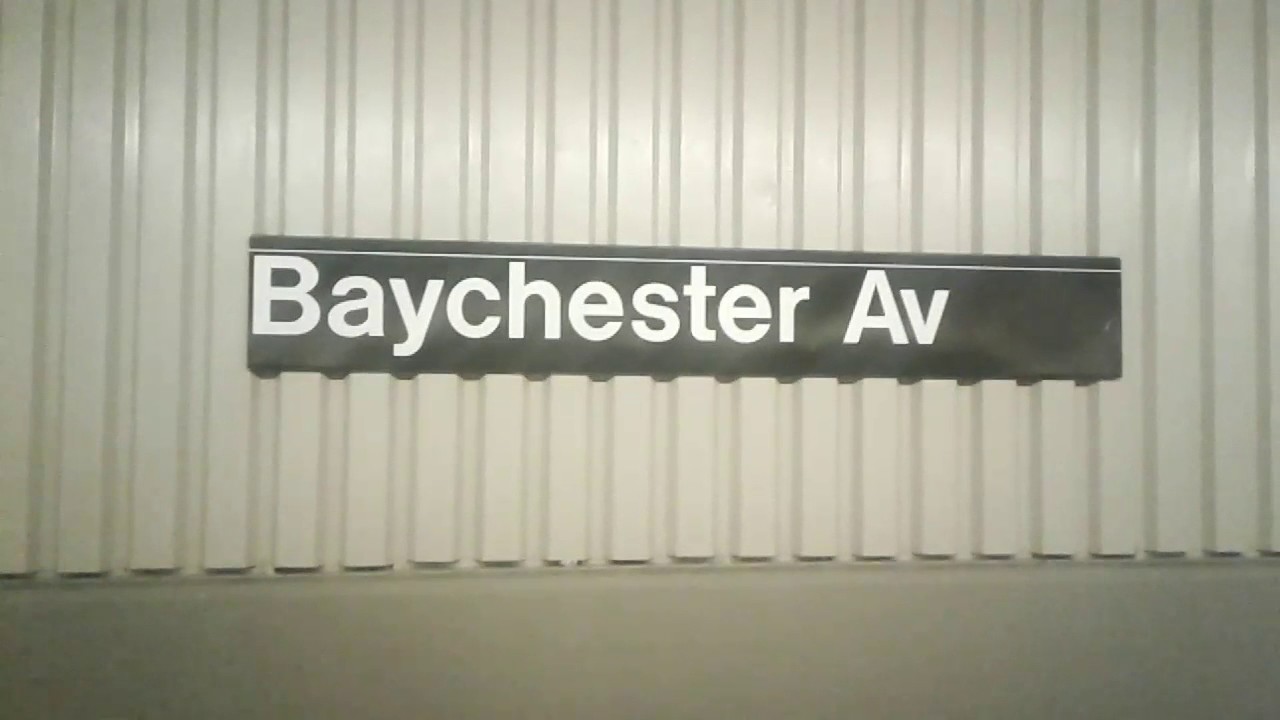 State of the track Baychester Avenue 5 train