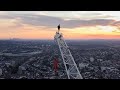 This is london crane climbing