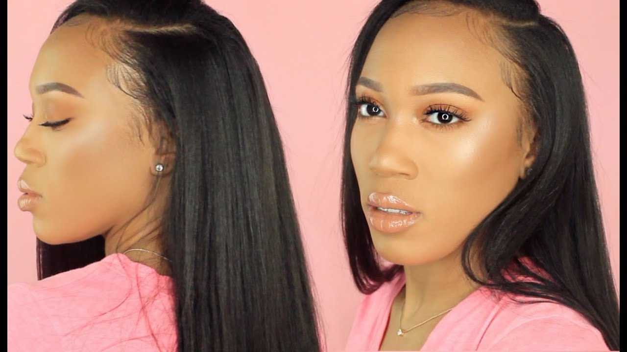 Straight side part quick weave 💕 #MyHaul #foryoupage #hairstyles | TikTok