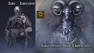 Nightreign - Solo Executor vs Libra Creature of Night full expedition (Equilibrious Beast) Ps5