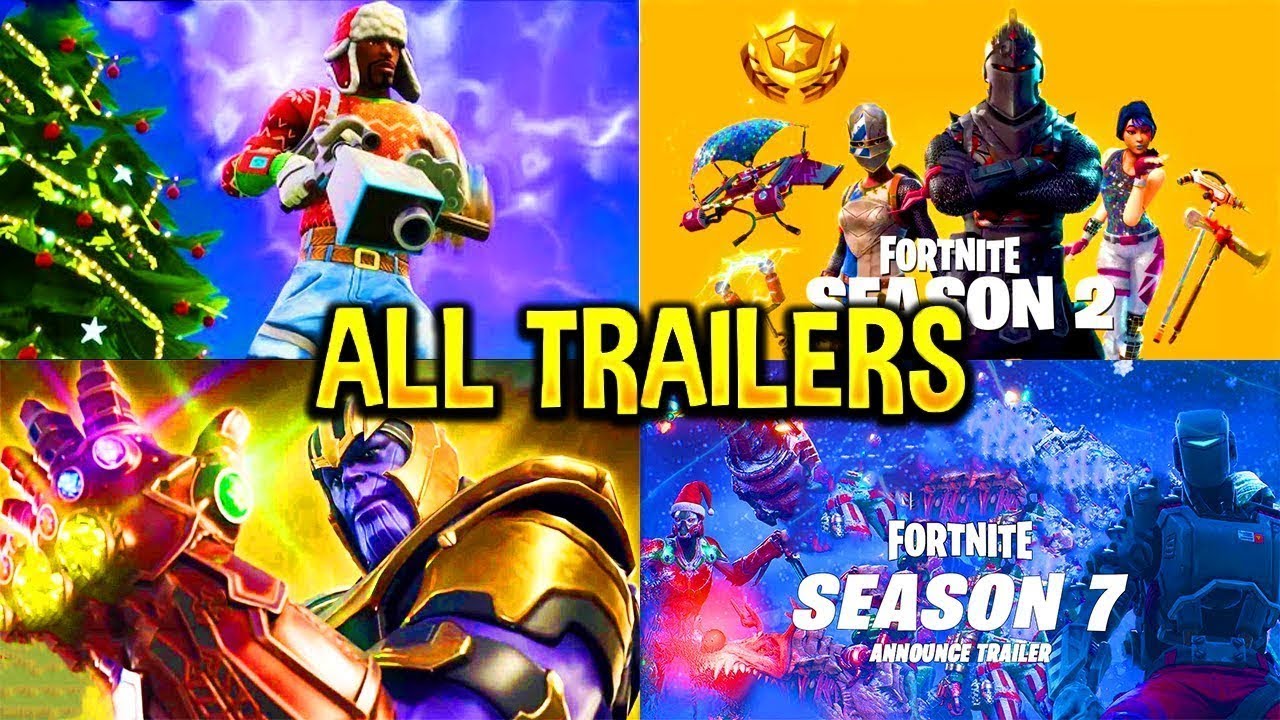 ,*ALL*Fortnite Trailers! (Season 19) in HD YouTube