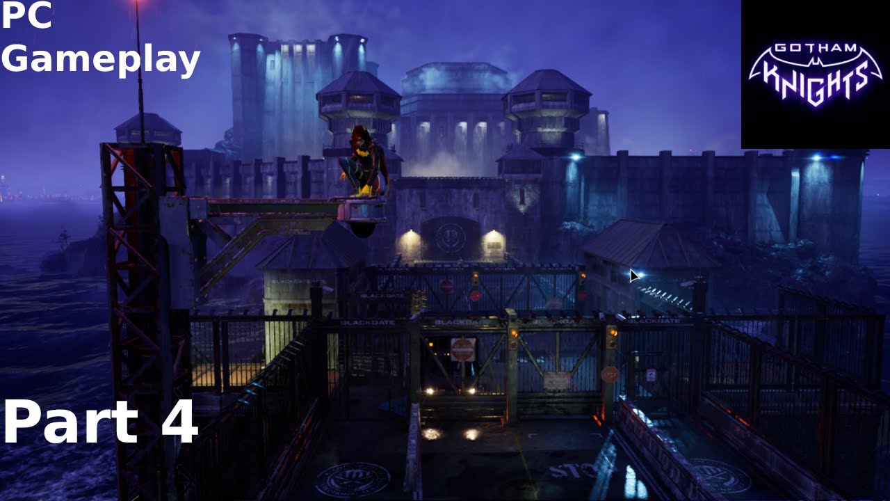 Gotham Knights Batgirl playthrough part 4 Prison Break - YouTube