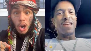 Lil Reese Calls 6ix9ine On Live Things Go Left Real Quick Youtube