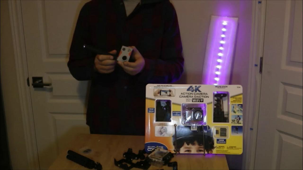 Explore One 4K Action Camera with WiFi FULL Review and How to Use