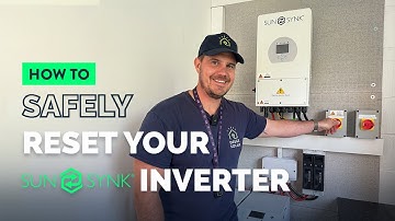 How To SAFELY Reset Your Sunsynk inverter | Full Step-by-Step Tutorial!