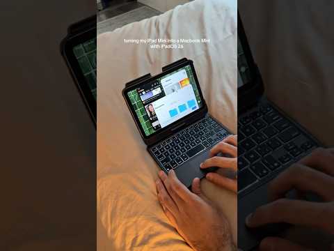 turning my iPad Mini into a MacBook Mini w iPadOS 26 #ipadmini #ipad #iPadOS26 #wwdc2025