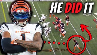 How Ja'Marr Chase Changed The Cincinnati Bengals In The NFL...