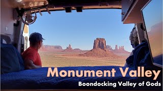 Monument Valley & Boondocking in the Valley of Gods