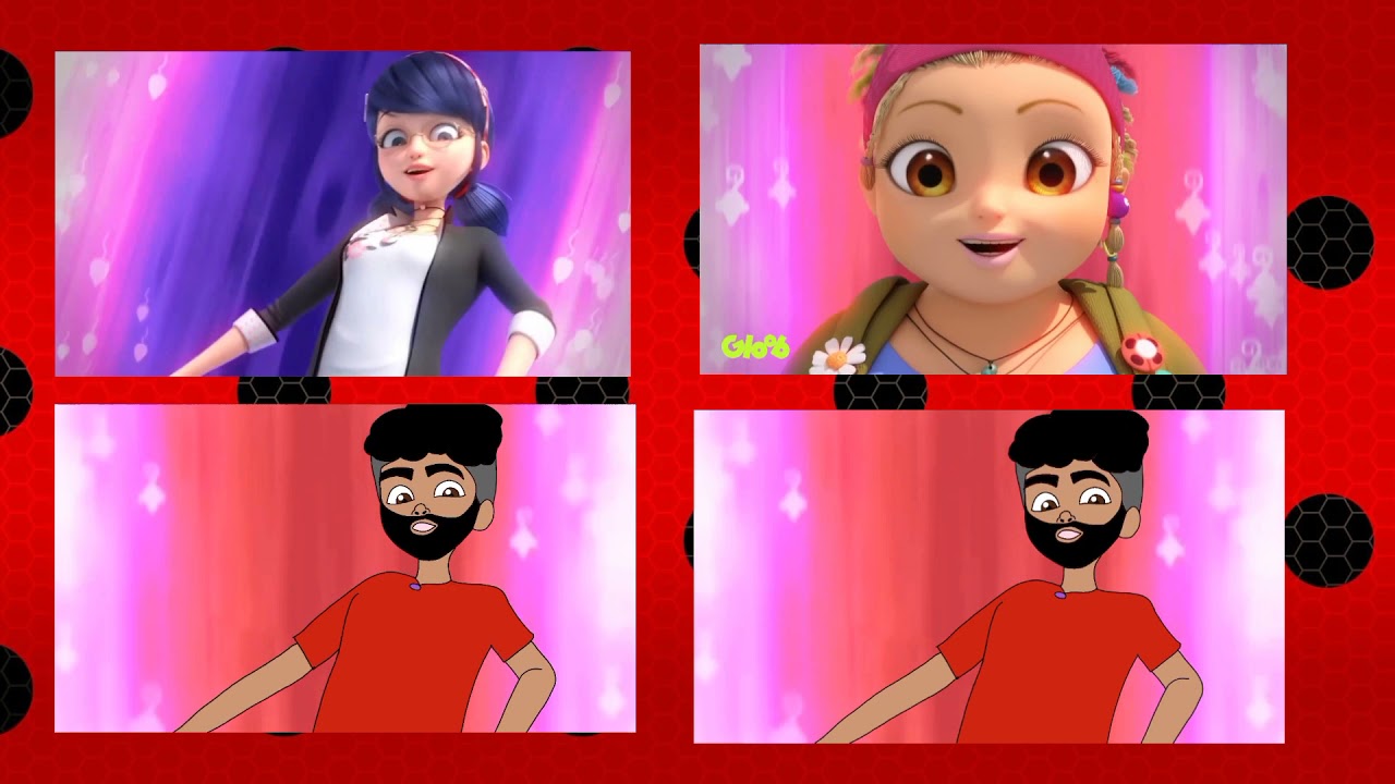 Transformación y Comparación MURINO Alternativo RAYDOR/MULTIMOUSE - POLYMOUSE/ Miraculous Ladybug