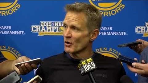 Warriors Talk: Steve Kerr 5.25.16