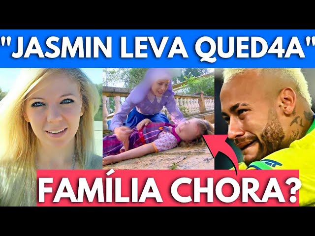 NEYMAR EXPÕE QUED4 DE JAMSIN FILHA HÚNGARA APÓS MADRASTA EMPURRAR?