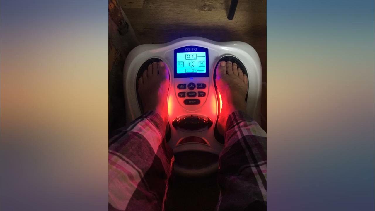 Medical EMS Foot Massager for Neuropathy and Foot Blood Circulation - FSA &  HSA Approved TENS Units