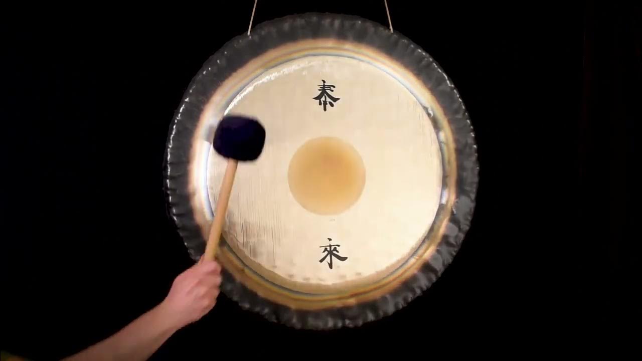 38" Paiste Symphonic Tai Loi Gong Example Gongs Unlimited YouTube