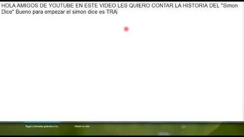 La historia del simon dice "EL JUEGO TRAMPOSO"