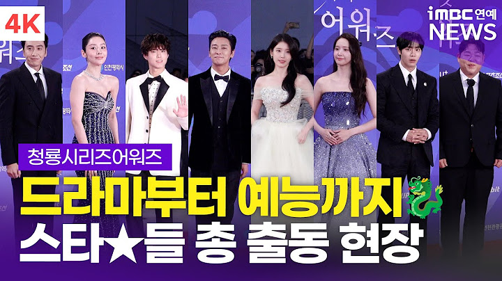 [FULL] '드라마→예능까지 스타⭐️ 총출동' 주지훈-아이유-기안84-추영우 외, 제 4회 청룡시리즈어워즈 레드카펫 풀영상