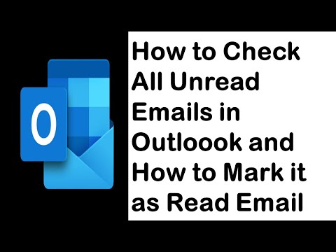 How to Check All Unread Emails in Outlook | How to Mark All Unread Emails as Read Emails