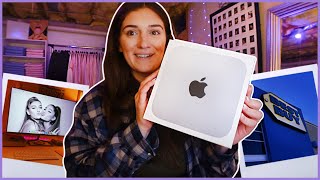 NEW COMPUTER ♡ (Mac Mini unboxing, updated office tour, Wicked, Ulta haul, Spring vibes &amp; more)