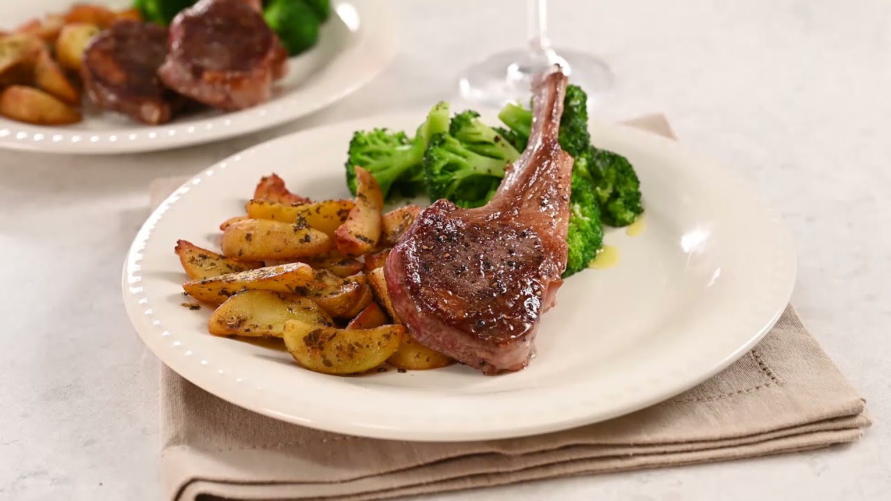 Pan Seared Lamb Chops