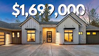 Would you live in this $1,699,000 Custom Home ? | Meadow Vista CA | New Custom Home Tour