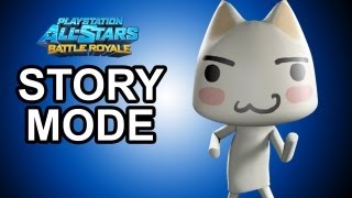 Playstation All Stars Battle Royale - Toro Story Mode Walkthrough!!